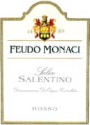 Feudo Monaci Salice Salentino 2002 Front Label