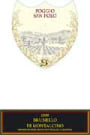 Poggio San Polo Brunello di Montalcino 2001 Front Label