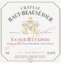 Chateau Haut-Beausejour Saint-Estephe 2004 Front Label