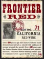 Fess Parker Frontier Red Blend Lot 71 Front Label