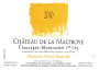 Chateau de la Maltroye Chassagne Montrachet Morgeot Vigne Blanche Premier Cru 2010 Front Label
