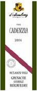 d'Arenberg Cadenzia GSM 2004 Front Label