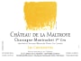 Chateau de la Maltroye Chassagne Montrachet Premier Cru Les Chenevottes 2011 Front Label