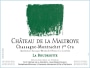 Chateau de la Maltroye Chassagne Montrachet Premier Cru la Boudriotte Rouge 2010 Front Label