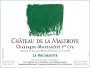Chateau de la Maltroye Chassagne Montrachet Premier Cru la Boudriotte Rouge 2011 Front Label