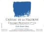 Chateau de la Maltroye Chassagne Montrachet Clos St. Jean Rouge 2011 Front Label