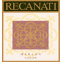Recanati Upper Galilee Merlot (OU Kosher) 2005 Front Label
