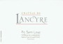 Chateau de Lancyre Rose 2014 Front Label