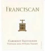 Franciscan Estate Cabernet Sauvignon 2004 Front Label