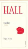 Hall Napa Valley Merlot 2004 Front Label