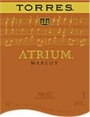 Familia Torres Atrium 2002 Front Label