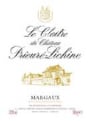 Chateau Prieure-Lichine Le Cloitre 2004 Front Label