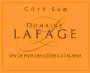 Domaine Lafage Grenache Cote Sud 2004 Front Label