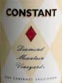 Constant Diamond Mountain Vineyard Cabernet Sauvignon 2003 Front Label
