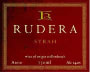 Rudera Syrah Stellenbosch 2004 Front Label