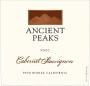 Ancient Peaks Paso Robles Cabernet Sauvignon 2007 Front Label
