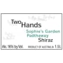 Two Hands Sophie's Garden Shiraz 2005 Front Label