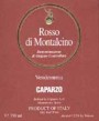 Caparzo Rosso di Montalcino 2005 Front Label