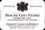 Chateau de Meursault Beaune Cent Vignes Premier Cru 2011 Front Label