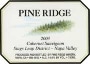 Pine Ridge Stags Leap Cabernet Sauvignon 2003 Front Label