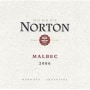 Bodega Norton Malbec 2006 Front Label