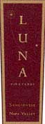 Luna Vineyards Sangiovese 2005 Front Label