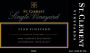 St. Clement Star Vineyard Cabernet Sauvignon 2007 Front Label