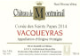 Chateau de Montmirail Cuvee des Saints Papes 2014 Front Label