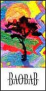 Baobab Pinotage 1998 Front Label