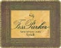 Fess Parker Santa Barbara Syrah 2003 Front Label