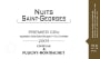 Chateau de Puligny-Montrachet Nuits Saint Georges Premier Cru 2009 Front Label