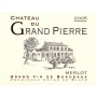 Chateau du Grand Pierre Premières Cotes de Blaye 2005 Front Label