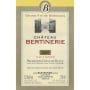 Chateau Bertinerie Premiers Cotes de Blaye Blanc 2005 Front Label