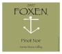 Foxen Santa Maria Valley Pinot Noir 2007  Front Label