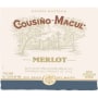 Cousino Macul Merlot 2005 Front Label