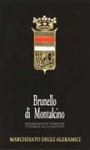 Aleramici Brunello di Montalcino 2001 Front Label