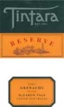 Tintara Reserve Grenache 2003 Front Label