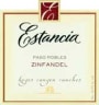 Estancia Paso Robles Zinfandel 2005 Front Label