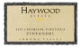 Haywood Los Chamizal Zinfandel 2005 Front Label