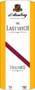 d'Arenberg The Last Ditch Viognier 2005 Front Label