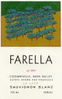 Farella Napa Valley Estete Sauvignon Blanc 2015 Front Label