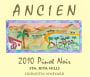 Ancien Wines  Fiddlestix Vineyard Pinot Noir 2010 Front Label