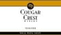 Cougar Crest Estate Viognier 2004 Front Label
