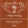 Clos du Val Carneros Chardonnay 2005 Front Label