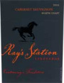Ray's Station North Coast Cabernet Sauvignon 2004 Front Label