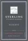 Sterling Reserve Cabernet Sauvignon 2004 Front Label
