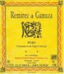 Remirez de Ganuza Rioja Reserva 2002 Front Label