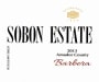 Sobon Estate Barbera 2013  Front Label