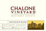 Chalone Monterey County Sauvignon Blanc 2013  Front Label
