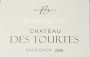 Chateau des Tourtes Cuvee Prestige Blanc 2006 Front Label